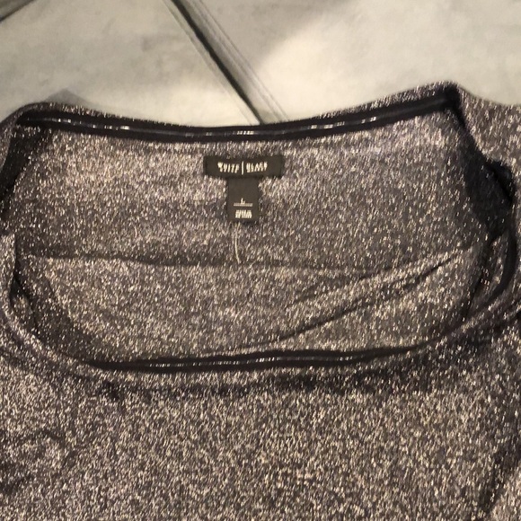 WHBM Shimmery Off-Shoulder Top - Picture 5 of 8